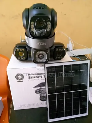 Solar PTZ CCTV Camera (Uses Wifi) 3 Lens