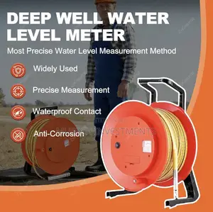Water Level Meter – 200m (650ft) Depth Measuring Instrument for Wells