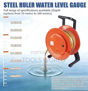 Water Level Meter 200m High Precision Borehole Depth Measuring