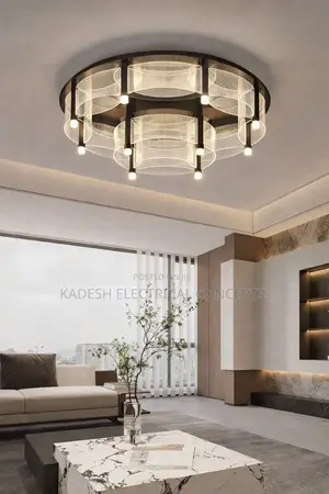 Luxurious Acrylic Ceiling Lamp Modern Minimalist Hall Atmosphere