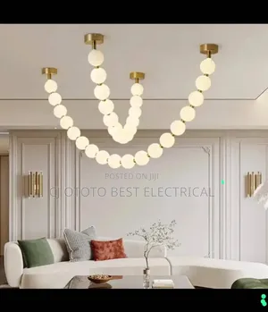 Simple Nordic Luxurious Led Sitting Room Light