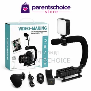 U Shaped Video Making Handheld Stabilizer Kit