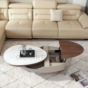 Classic Round Lift-Top Center Table