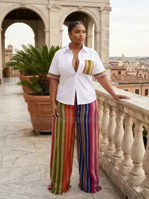 Aso Oke Pant and Shirt - Style 932