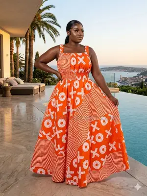Casual Long Gown - Style 888