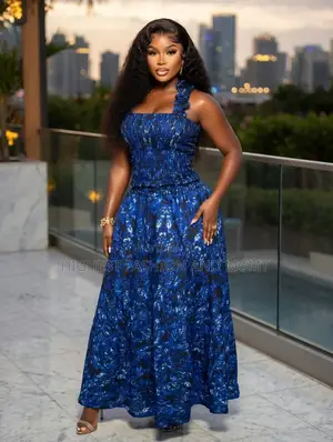 Smocked Long Gown - Style 732