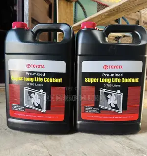 Toyota Coolant 4 and 5litres Available