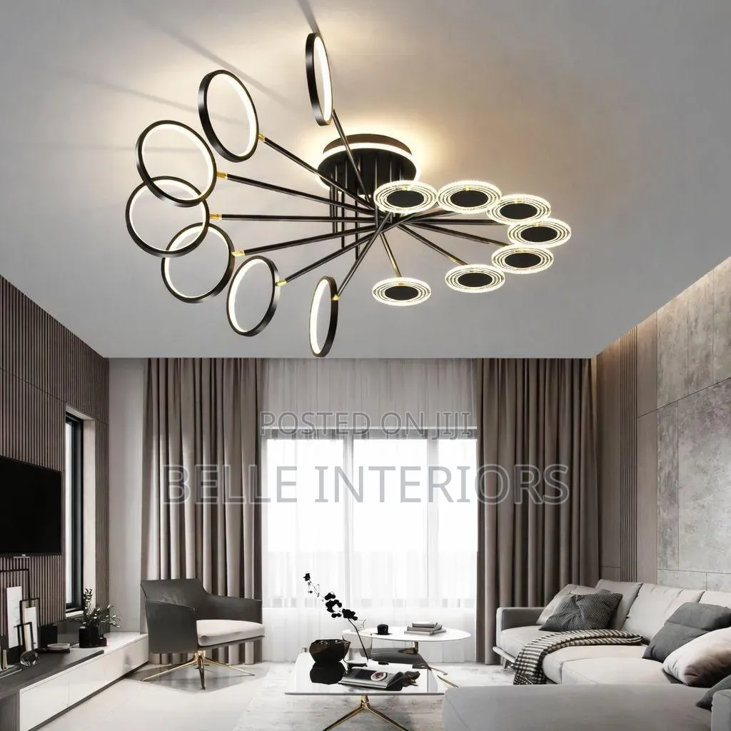 Creative Ring. Led Chandelier for Dining