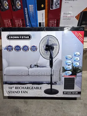 18 Inch Rechargeable Standing Fan