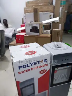 Polystar Grey Glass Water Dispenser