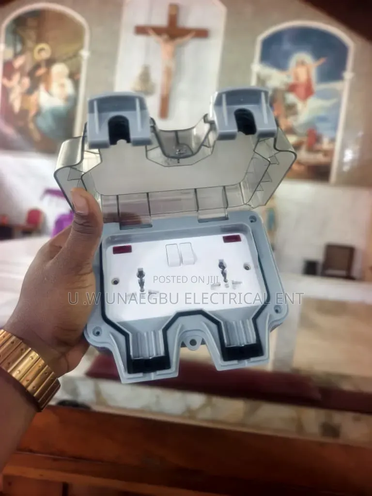Weather Proof Outside Socket Double