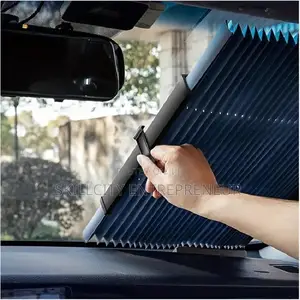 65cm Car Cooling Sunshade Retractable Windshield Cover
