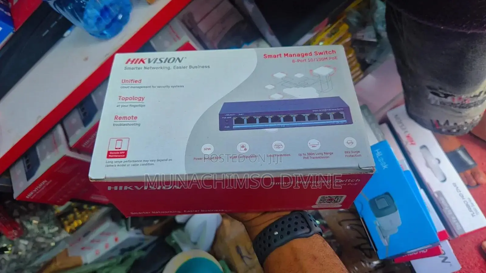 Hikvision 8port Poe Switch