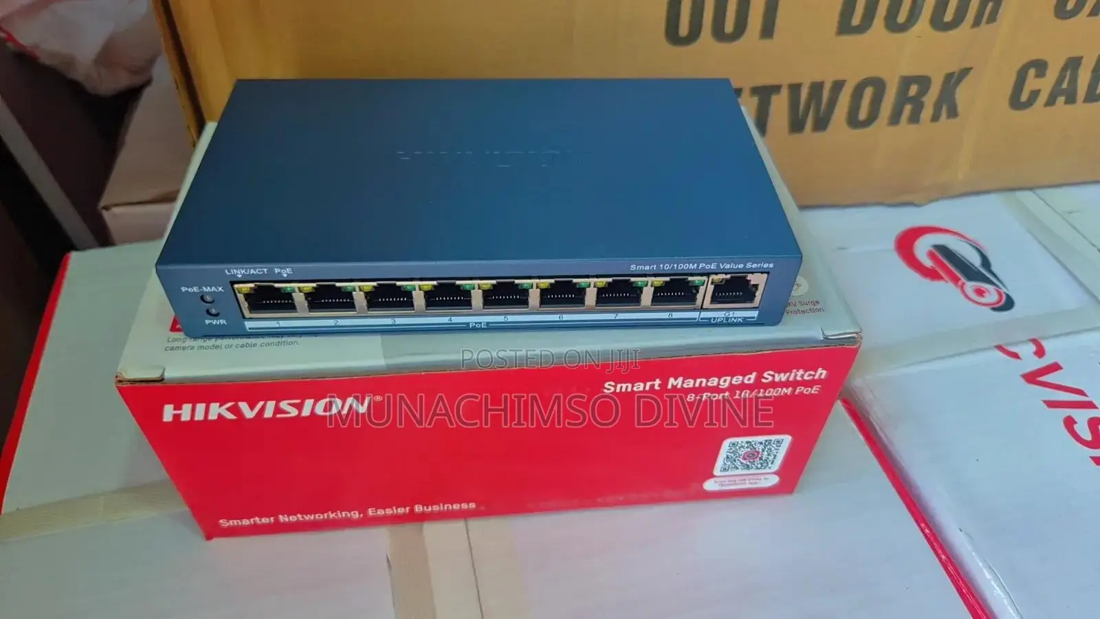 Hikvision 8port Poe Switch