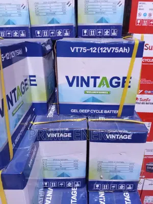 Vintage Gel Deep Circle Batteries 75ah 12v Very Much Available Now