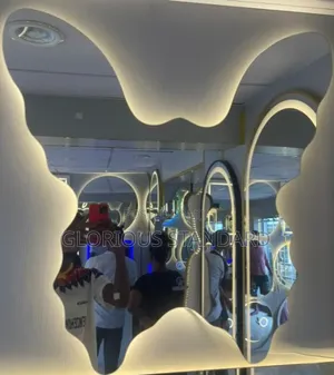 Butterfly Shape Led Three Light Mirror