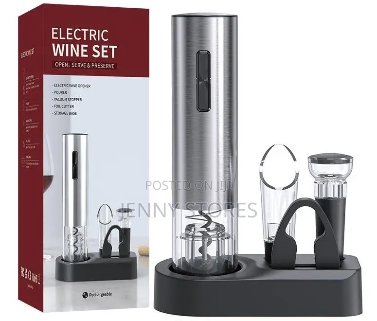 Electric Wine Opener Set
