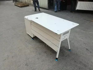 1.2miter White Glass Office Table