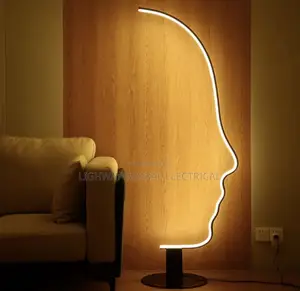 Face Concept Floor Decor Lamp