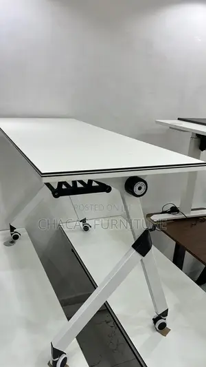 Heavy Duty Mobile Gaming Office Desk - Tiltable Foldable