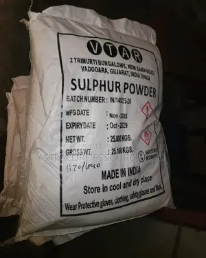 Sulphur Powder – 25kg (Industrial / Agricultural Grade)