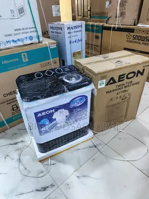 Aeon 5kg Twin Tub Washing Machine[Att05j]Compact Semi Automatic Washer