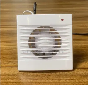 White, 4-Inch Square Extractor Fan
