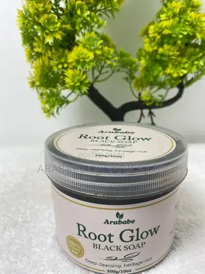 Arababe Root Glow Black Soap