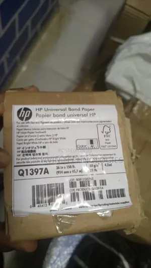 Hp Universal Bond Roll Paper-914 Mm X 45.7 M (36 in X 150 Ft)