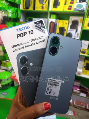 Tecno Pop 10 128 GB Black