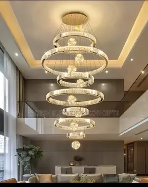Modern Home Decoration Crystal Chandelier, Stair Pendant Lamp,M