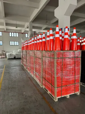 Reflective Traffic Safety Cones Designed For Road Safety Equipment.