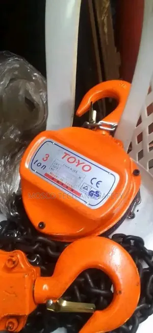 Heavy Duty 3 Ton Chain Block For Industrial Use
