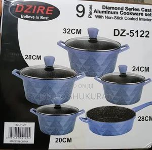 Dzire Diamond Series Cast Aluminum Cookware Set