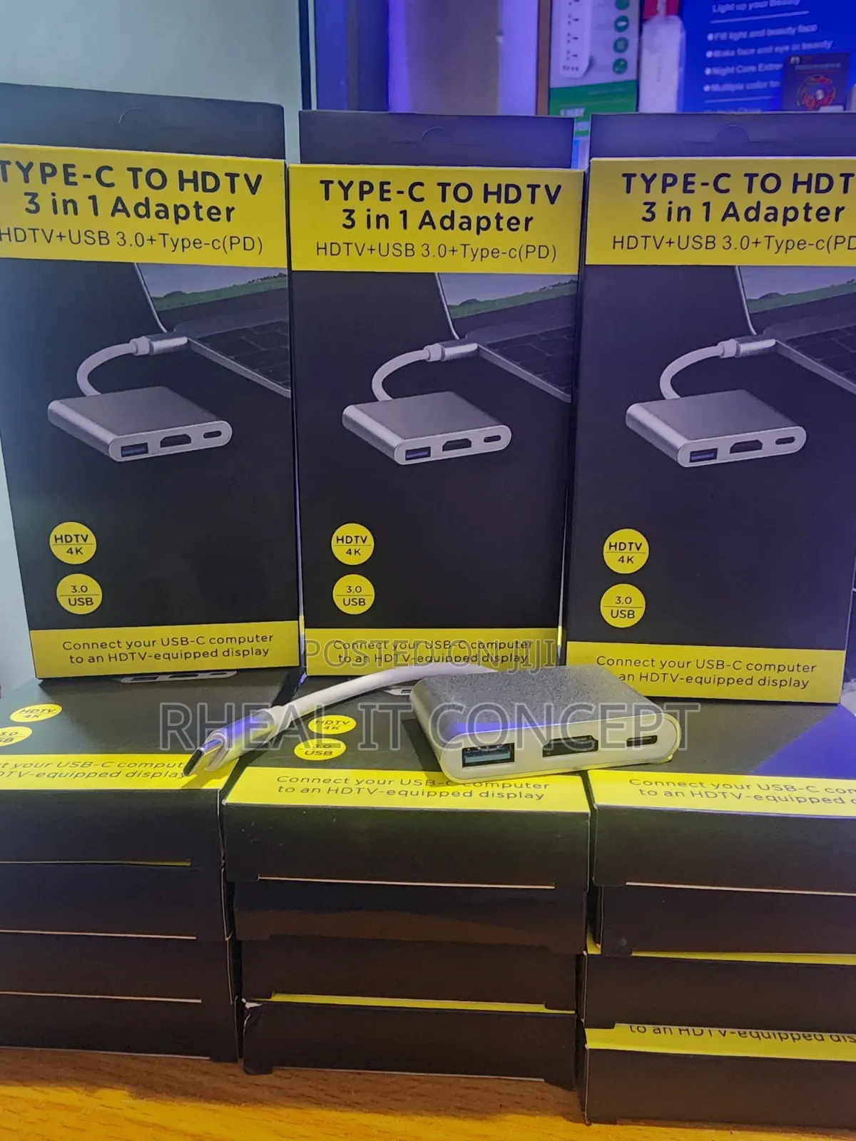 Type C 3 in 1 Dockstation