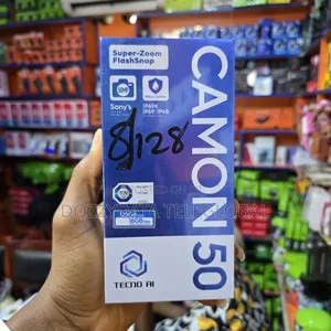 New Tecno Camon 50 256 GB Black
