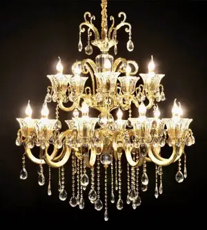 Crystal Chandelier Living Room Simple Restaurant Hanging Light