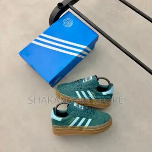 Original Adidas Gazelle Green High Quality Shoes