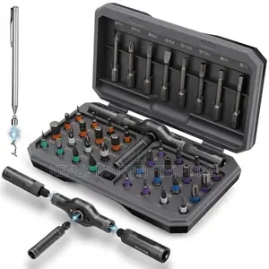 Portable Magnetic Screwdriver Set With Storage Case
