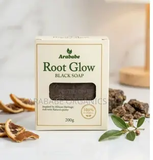 Aarababe Root Glow Black Soap Bar