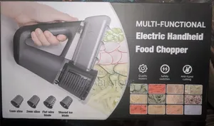 Multi-Functional Electric Handheld Food Chopper Slicer