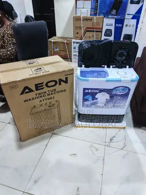 Aeon 5kg Twin Tub Washing Machine[Att05j]Modern Twin Tub Appliance