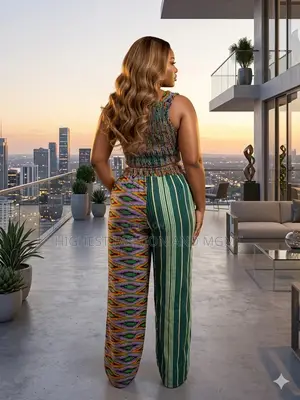 Ankara Cotton and Asooke - Style 529