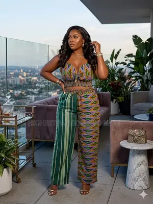 Ankara Cotton and Asooke - Style 529
