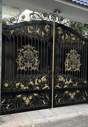 Custom Made Wrouught Iron Gate