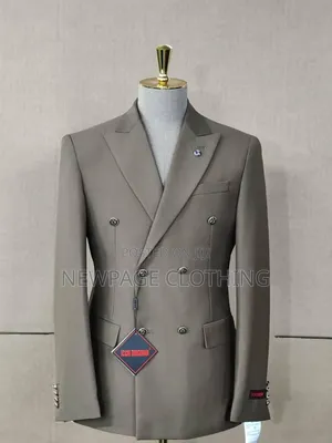 Premium Double Breasted Suits + Free Tie or Cufflinks