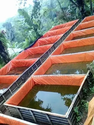 Fish Pond Tarpaulin - Strong Waterproof Pond Liner