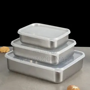 3 in 1 Stainless Steel Storage Box