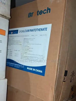 Vitamin B5 (D-calcium Pantothenate) – 1kg Pharmaceutical Grade