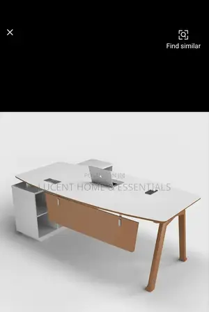 Luxury L-Shaped Executive Office Desk Modern Minimalist Director Table